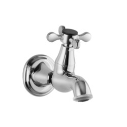 Jaquar Queens Prime Bib Cock with Wall Flange
