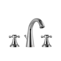 Jaquar Queens Prime 3 Hole Basin Mixer with Popup Waste System