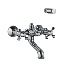 Jaquar Queens Wall Mixer with Connector for Hand Shower arrangement