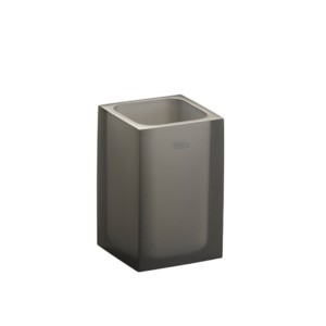 Roca Ice Over Counter Glass Tumbler Black