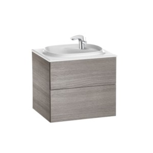 Roca Beyond Unik 600mm Oak Base Unit With 2 Drawers