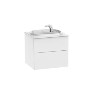 Roca Beyond Unik 600mm White Base Unit With 2 Drawers