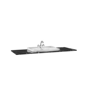 Roca Carmen Marble Counter Top Satin Dark Wash Basin