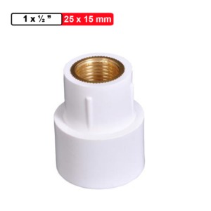 Winmax CPVC Red Brass MTA 1x0.5inch 25x15mm