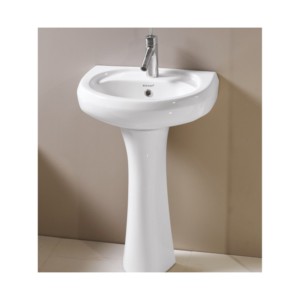 Sonet Repose 22x16inch Full Pedestal Wash Basin