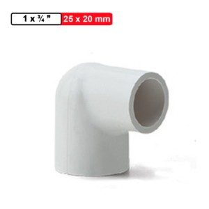 Winmax Reducer Elbow 1x0.75inch 25x20mm
