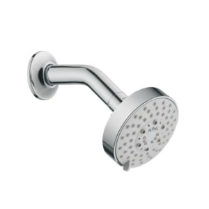 Roca Torrente 100mm 5-Flow Shower With Arm And Wall Flange Chrome