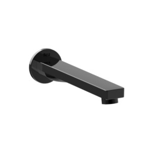 Roca Wall Spout Titanium Black