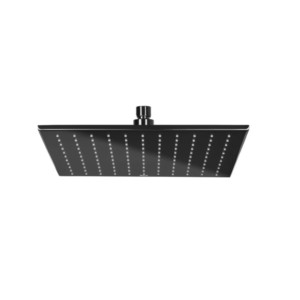 Roca Rainsense Headshower Titanium Black 300x300mm