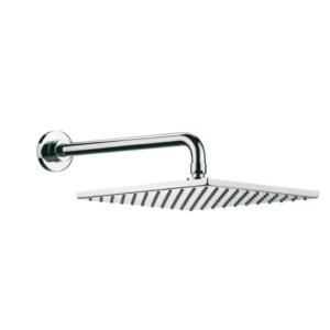 Roca Torrente 400mm Stainless Steel Shower Head Square