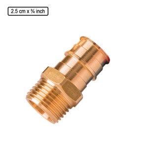 Astral Pex-a pro Male Adapter 2.5x0.75cmxinch
