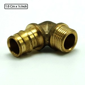 Astral Pex-a pro Elbow with male threaded end 1.6x0.5cmxinch