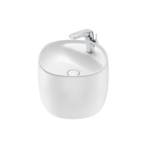 Roca Beyond 460x470x380mm Wash Basin With Integrated Semi Pedestal