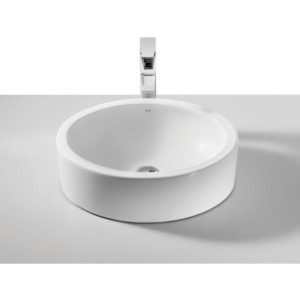 Roca Fuego 490x390 On-Countertop Wash Basin White