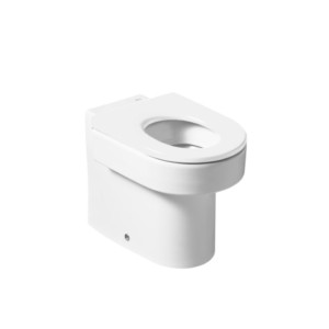 Roca Happening Baby Back To Wall Water Closet With Ra801116004 Soft Close Seat Cover White