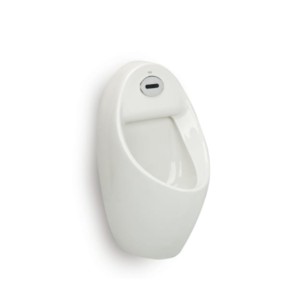 Roca Euret Sensor Electronic Urinal Powered By 4 Alkaline Aa Batteries White