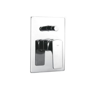Roca Escuadra Single-Lever Concealed Mixer Diverter With Automatic Diverter Chrome