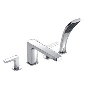 Roca Escuadra Bathtub Filler Chrome