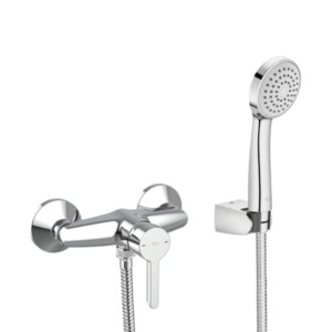 Roca Saona Wall Mounted Bath Shower Mixer With Acces