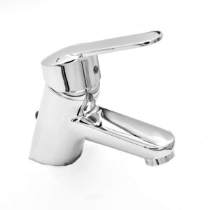 Roca Victoria Basin Mixer With Aerator, Pop-Up Waste And Flexible Supply Hoses Chrome