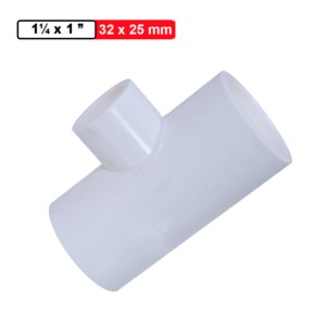 Winmax Reducer Tee 1.25x1inch 32x25mm