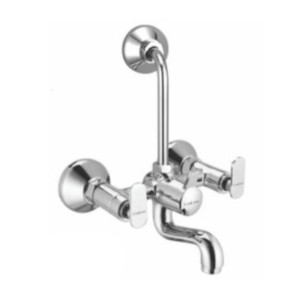 Camlano Revon Wall mixer with Bend Pipe for Overhead Shower Quarter Turn 0.5inch
