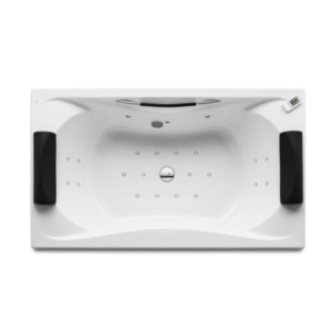Roca Be Cool 1900x1100mm Air And Water Massage Bathtub