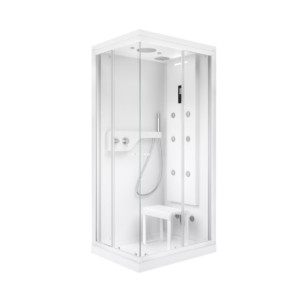 Roca Zen 1000x800mm Hydro Massage Shower Enclosure