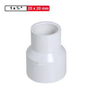 Winmax Reducer 1x0.75inch 25x20mm