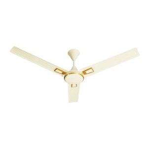Usha 1200mm Swift Alpha Chrome W/O Reg Rich Ivory Ceiling Fan