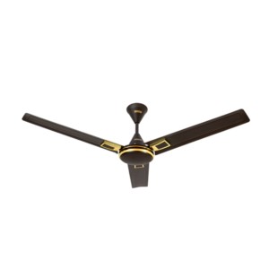 Usha 1200mm Swift Alpha Chrome W/O Reg Smoke Brown Ceiling Fan
