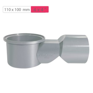 Finolex SWR Selfit Nahani Trap 110x110mm 4x4inch W/O Jali short