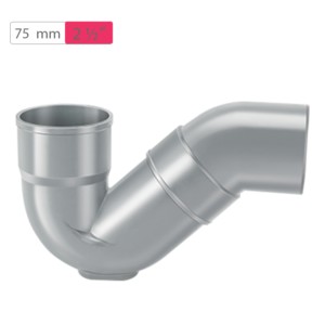 Finolex SWR Selfit P Trap 75mm 2.5inch