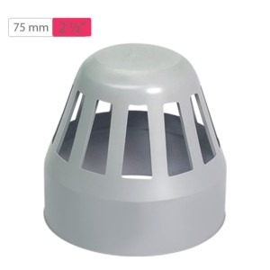 Finolex SWR Selfit Vent Cowl 75mm 2.5inch