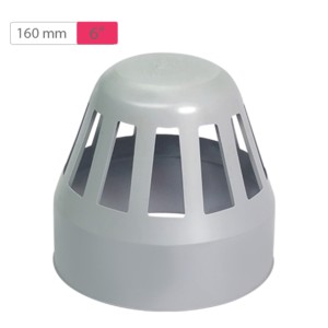 Finolex SWR Selfit Vent Cowl 160mm 6inch