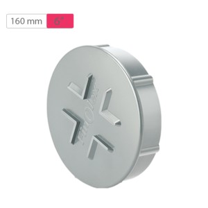 Finolex SWR Selfit Door Cap 160mm 6inch