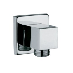 Jaquar Wall Outlet 35x25x25mm Square with 15mm Thread to Connect Hand Shower Pipe & Flange