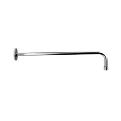 Jaquar Shower Arm 20mm & 300mm Long Round with 90 ̊ Bend for Wall Mounted Showers with Stainless Steel Flange