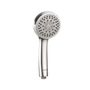 Eauset Spectra Hand Shower with 3 Functions Ø100mm with 1.5mts Double Interlock Shower Hose & Hook with Rubit Cleaning System