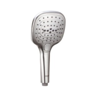 Eauset Spectra Hand Shower with 3 Functions 120mmx120mm with 1.5mts Double Interlock Shower Hose & Hook with Rubit Cleaning System