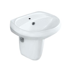 Jaquar Solo 575x465x195mm Wall Hung Wash Basin