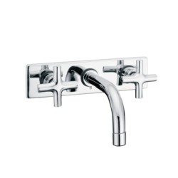 Jaquar Solo Two Concealed Stop Cocks with Basin Spout