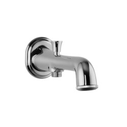 Jaquar Queens Prime Bath Tub Spout with Button attachment for Hand Shower with Wall Flange