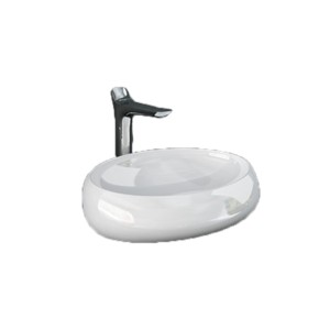Rak Cloud 60cm 580x400x150 Table Top Wash Basin with Ceramic Lid