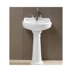 Sonet Serena 23x18inch Full Pedestal Wash Basin