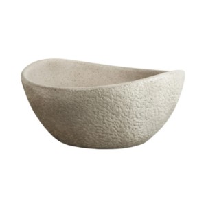 Simpolo Shallow 206 - 410x350x180mm Hand Crafted Wash Basin