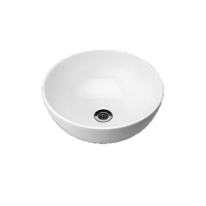 Rak Shine 400x400x160 Bowl Table Top Wash Basin White