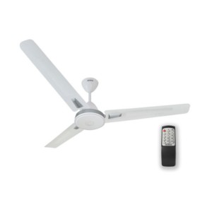 Oceco Smart H1 1400mm 290RPM White Ceiling Fan with Smart Remote Control