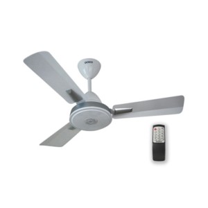 Oceco Smart J1 900mm 360RPM White Ceiling Fan with Smart Remote Control