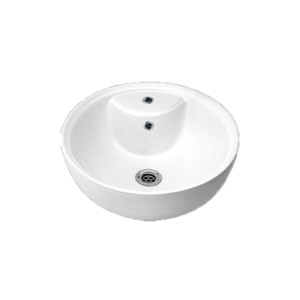 Rak Sonic 400x400x190 Table Top Wash Basin White